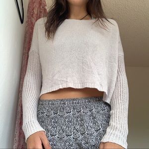 Brandy Melville Crop Sweater